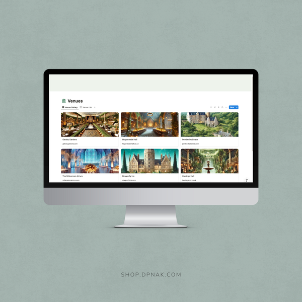 Planner Directory Notion Template